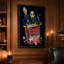 Art mural d'Halloween sur toile à capuchon-246027175