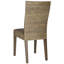 chaise d’appoint en acajou gris  Willow