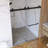 55-59" Double Sliding Frameless Shower Door-114770937