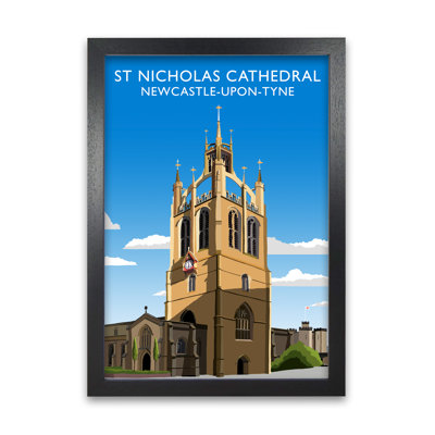 St Nicholas Cathedral Newcastle-Upon-Tyne by Richard O'Neill - Print