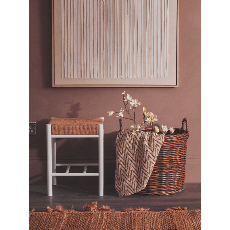 Solid Wood Accent Stool