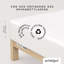 Jersey-Elasthan Spannbettlaken PREMIUM 100% Bio-Baumwolle-75042308-75042310