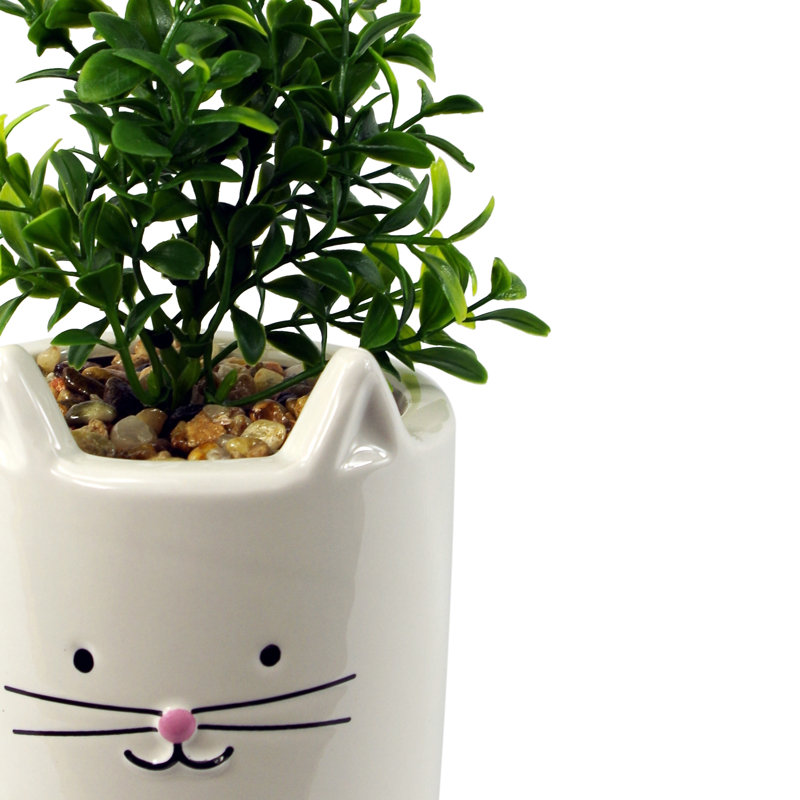 50.8cm Faux Plant in Ceramic Pot