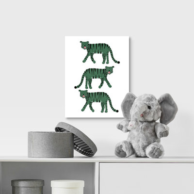 « tiger stack kids », art encadré