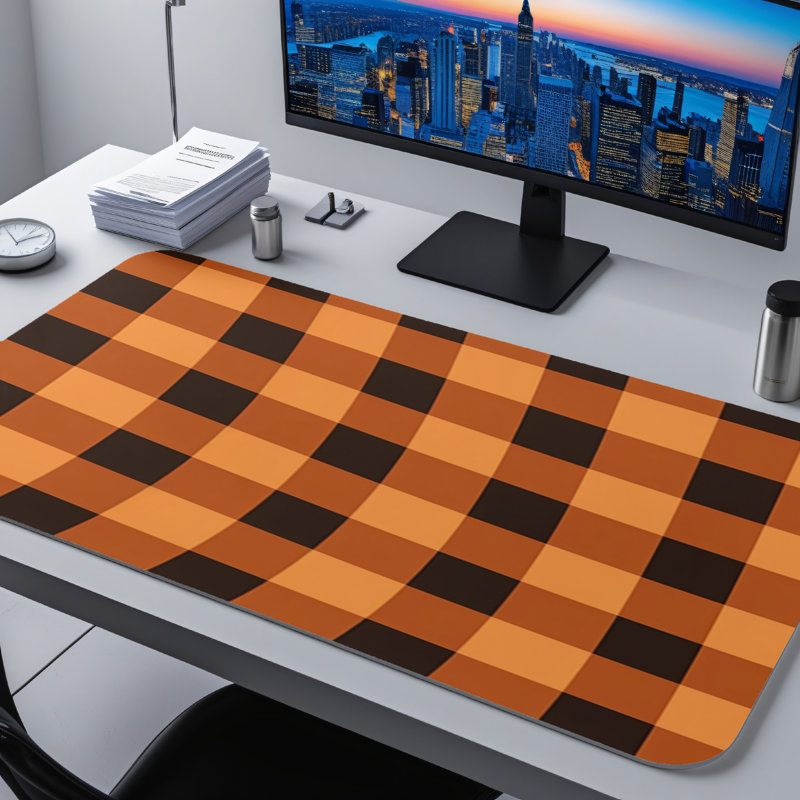 Polyester Desk Pad, 31.5x15.5
