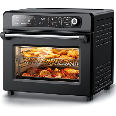 25.36-Quart Black Touch Control 1 -Baskets Air Fryer