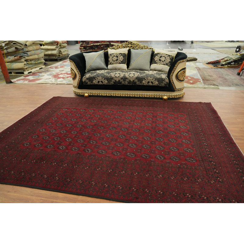 Tapis oriental géométrique 8 x 11