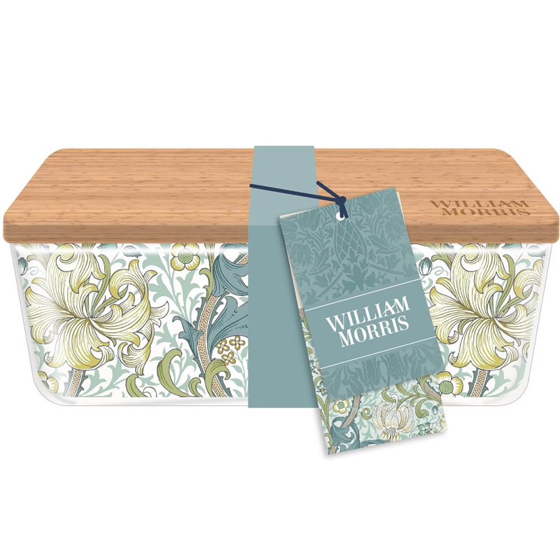 Portico Design William Morris Golden Lily Glass Lunchbox