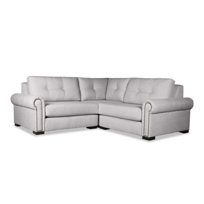 Mosely Upholstered L-Shaped Sectional Symmetrical