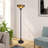 Farnam 69.5'' Black Torchiere Floor Lamp