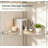 Corner Shelf Side Table – Small Living Room Corner Table, Corner Display Rack & Storage Shelf-137637607