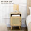 39cm W Manufactured Wood Bedside Table
