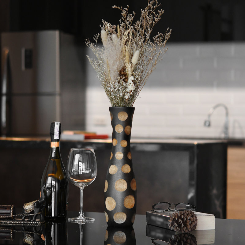 Amayia Handmade Wood Table Vase
