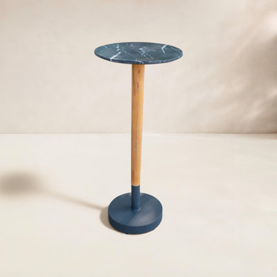 Theophile 10" Teak Patio Side Table