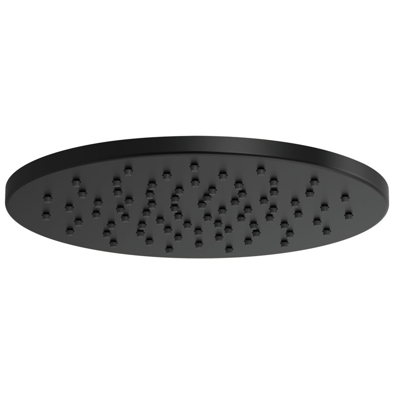 Essential™ Rain Adjustable Shower Head, 1.75 GPM, Matte Black