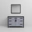 Meuble-lavabo l 48 po x P 22 po, comptoir en quartz blanc et miroir de 34 po-1862693255