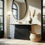 54 " W Marble Top Console Table