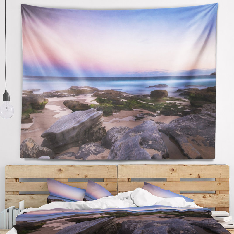 Tapisserie panoramique Maroubra Beach at Sunset, H 78 po x l 92 po