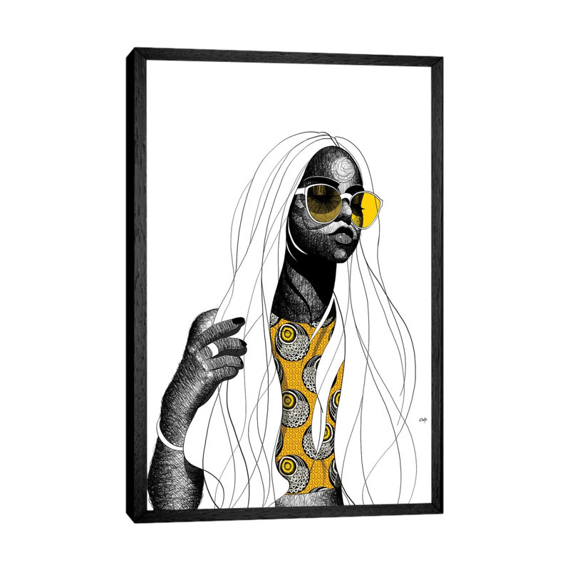 Baked by Ohab TBJ - Print on Canvas, Black Floater Framed, 152.4cm H x 101.6cm W x 3.81cm D