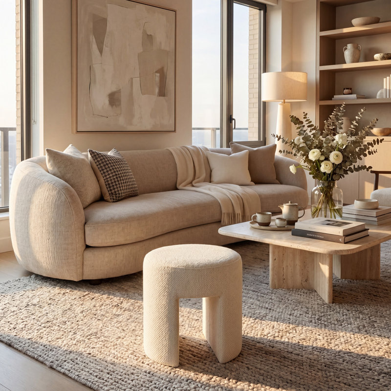 Cesco Upholstered Ottoman