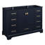 Quen 48" Freestanding Single Basin Vanity Set with Cabinet, Vanity Top, and Oval Undermount Sink-6080247-5937412