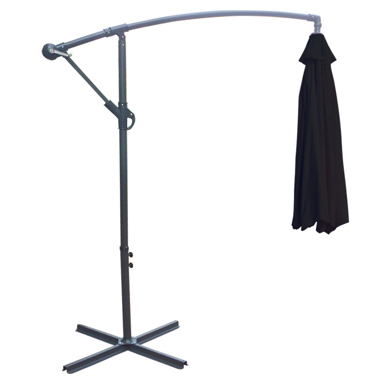 300cm Cantilever Parasol, Black