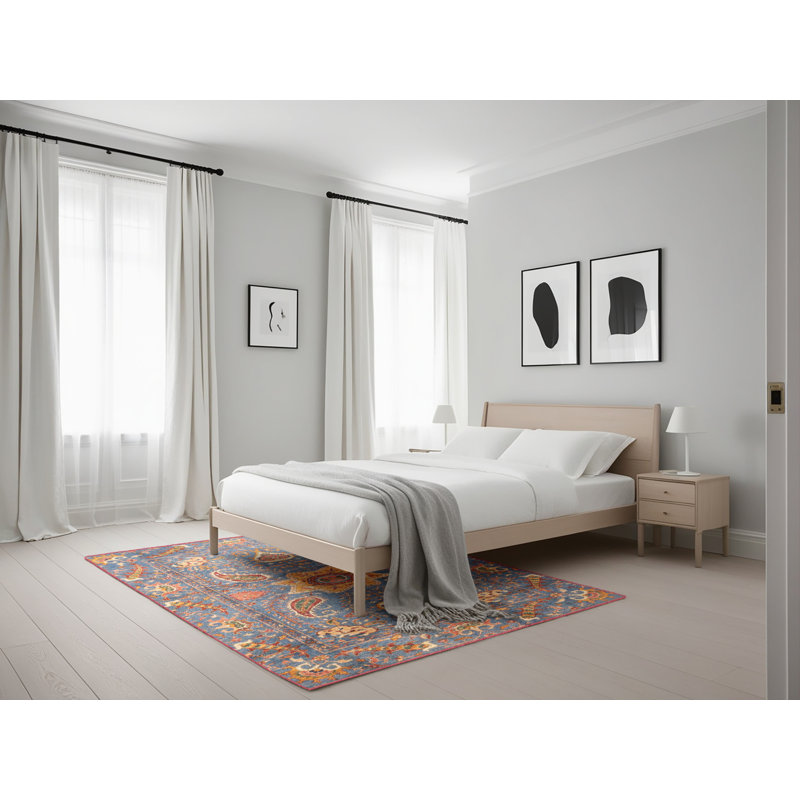 Tapis abstrait moderne 3721, Rectangle 5 pi x 7 pi