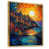 Gold Floater Framed