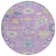 Machine Washable Indoor/Outdoor Cicel ACN1154 Purple Rug