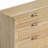 59" Rattan Dresser With Drawers, 6 Drawer Dresser For Bedroom, Clothes Storage Cabinet For Bedroom, Metal Handle&Wood Legs For Hallway, Living Room, Bedroom-12304092