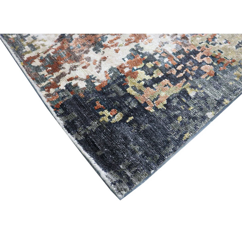 Wool Abstract Area Rug, Rectangle 12' x 15'