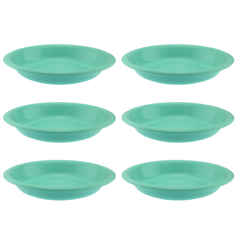 Ardiana Unbreakable Deep 8" Dinner Plate, Green