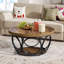 Frame Coffee Table with Storage-123297928