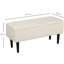 Margaet Polyester Upholstered Storage Bench-2006036542