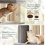 Tour pour chat robuste de 63 pouces avec coussins chauffants-1101045630
