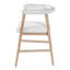 Tabouret de comptoir avec dossier Mid-Century de 25 po Nordica-2113956278