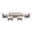 Ajai 6 - Person Patio Conversation Sets with Cushions