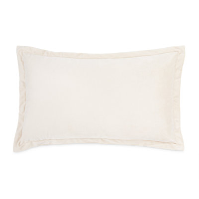 Conner Velvet Lumbar Pillow Cover & Insert