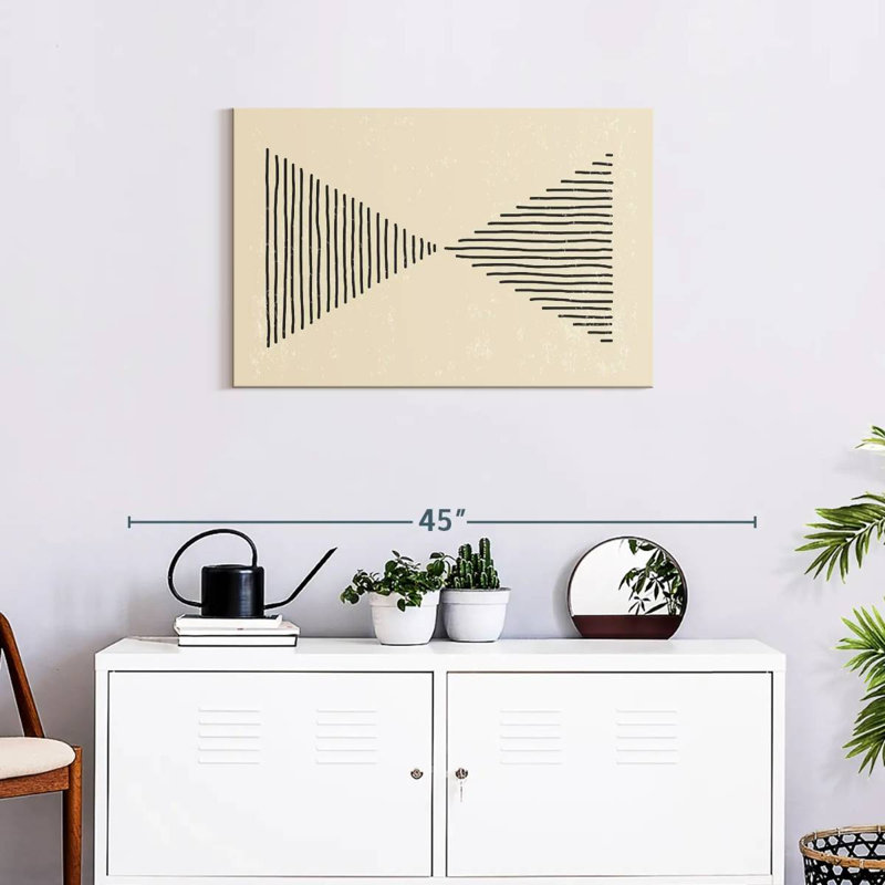 Avery Triangle Abstract, 20" H x 30" W