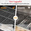 Barbecue au propane liquide à 4 brûleurs 42 000 BTU avec brûleur latéral et armoire Cledith-99364537