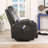 Faux Leather Power Recliner-547584269