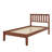 Wood Platform Bed With Headboard-1148228793