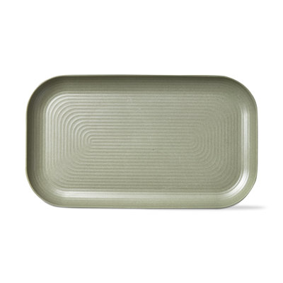 Boothe Melamine Rect Platter Sage