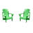 Weathercraft Classic Solid Wood Adirondack Chair – 14 Sherwin-Williams Finish Options, Outdoor Patio Seating-671476858