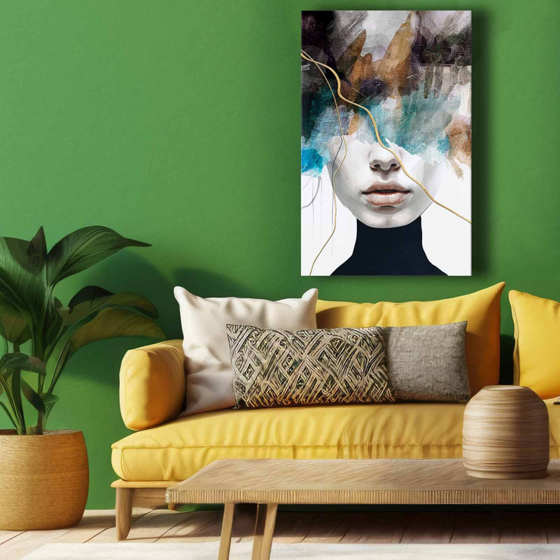 Peinture décorative sur toile