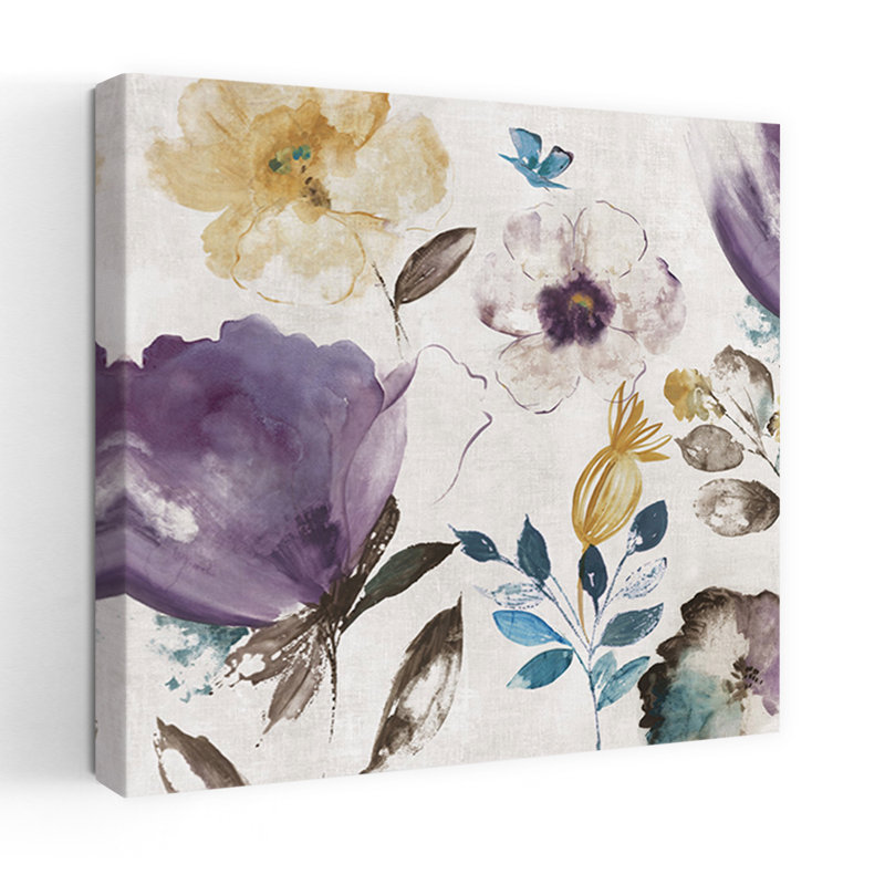 Art floral Quixotic II, H 18 po x l 18 po