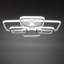 framed square 6-head modern ceiling light-764621689