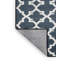 Tapis gris en treillis lavable à la machine-265128004