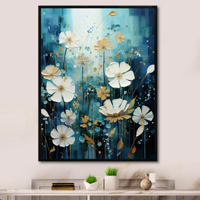 «Blue Tranquil Gardens IV» sur toile