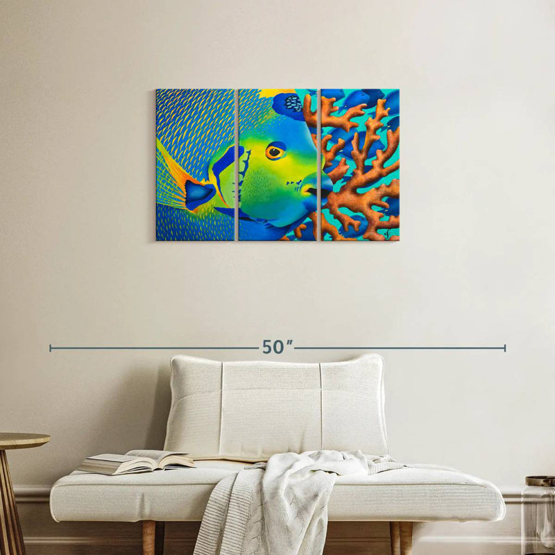 Brampt Angelfish, 20" H x 33" W